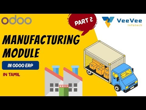 Odoo Manufacturing : Pick Components Before Production | Part 2 | Tamil