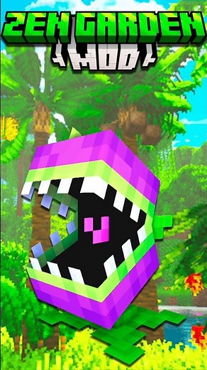 Minecraft 1.20.1: Plants VS Zombies no Minecraft!!! - SHC PVZ ZenGarden Mod [JAVA]