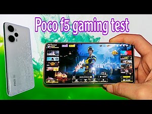 Poco f5 gaming test in the highest graphics