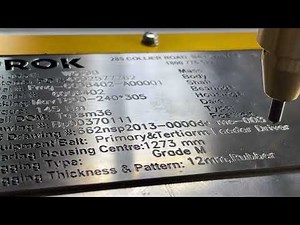 Deep Engraving Stainless Steel Signs with Dot Peen Marking Machine | HeatSign Demo