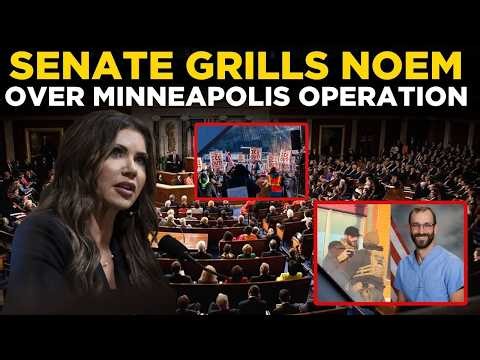 Kristi Noem Testimony LIVE: Faces Senate Judiciary Amid Impeachment Push Over Minneapolis Operation