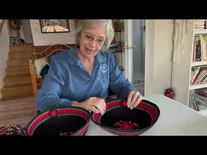Christmas basket with paraCORD