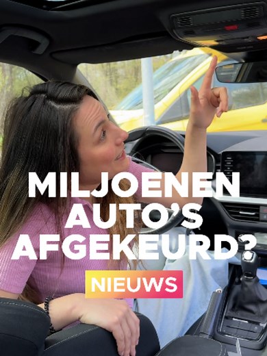Mag jouw auto straks de weg nog op? 🤔🚗 Miljoenen auto’s hebben een alarmknop die automatisch 112 belt bij een ernstig ongeluk, maar door het verdwijnen van 2G werkt dit eCall-systeem straks niet meer, met mogelijk afkeuring als gevolg. 📺 Alles over dit onderwerp in Kassa, zaterdag 18 april om 19.00 uur op NPO 2! - In de video geven we aan dat circa 3 miljoen auto’s in Nederland dit systeem hebben. Volgens de ANWB kunnen ongeveer 2 miljoen daarvan het probleem niet oplossen, bijvoorbeeld met e