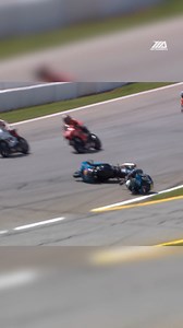 An unfortunate crash for newcomer AJ Blackmon during Stock 1000 Qualifying 1. Thankfully, he was not seriously injured. #Motorsports | #Motorcycle | #Crash | #Racing | #MotoAmerica | MotoAmerica