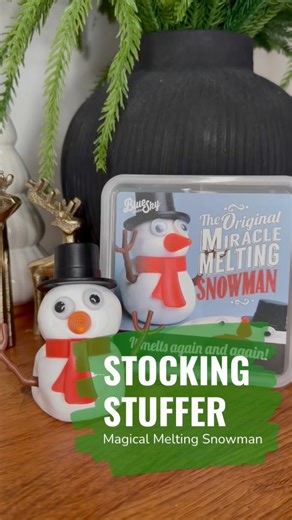3.6K views | The CUTEST Christmas stocking stuffer for kids! Build it, watch it melt, and giggle all the way! ☃️❄️ The Melting Snowman Toy is the ultimate holiday gift idea for kids — fun, reusable, and full of Christmas magic. ✨ #stockingstuffer #girlsgiftideas #boysgiftideas | Teach Mom Shop | Facebook