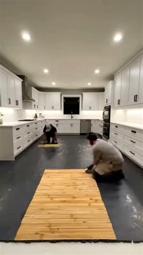 Stone, Wood & Bamboo Epoxy Floor Transformation | Luxury Resin Flooring Process #epoxyfloor