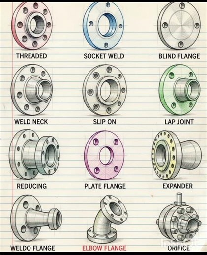 Types of Flanges 🙃