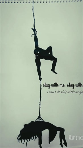 When You’re Tired but Still Holding On | Sad Sketch