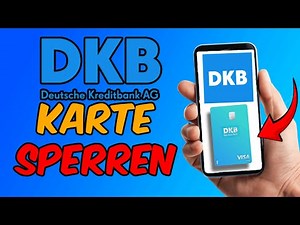 DKB App Kreditkarte / Debitkarte Sperren [2025]