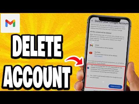 How To Delete A Gmail Account