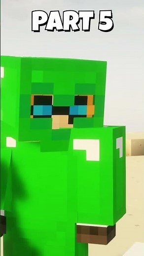 CUIR CONTRE UNE MAISON PART5 #shorts #minecraft #humor