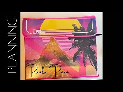 Planner Binder Setup | Trapper Keeper MEAD