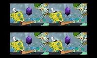 Mix of 4 videos from youtube : ytp spingebill and skodewarde quadprison