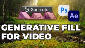 Transform Videos with Generative Fill in Photoshop & After Effects
