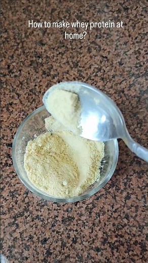 How to Make Whey Protein at Home | 100% Natural & Budget-Friendly Recipe