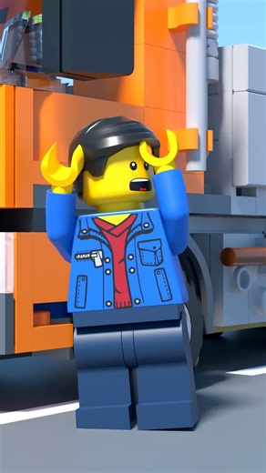 LEGO Train BROKEN BRIDGE Ride Fail #shorts