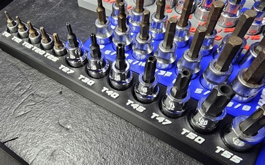 Magnetic Torx Socket Organizer – Fits ICON 59753 56366 | 1/4 & 3/8 Drive 3D Printed Holder | Star Socket Storage - Etsy