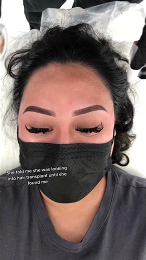 She Cried When She Saw Her Brows 😭💗 Flew All the Way from Minnesota!