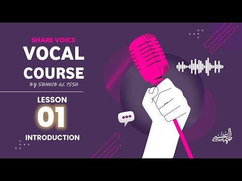 Vocal Exercises Singing Course | Introduction