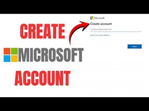 How to Create a Microsoft Account on PC & Laptop | Step by Step Guide 2026