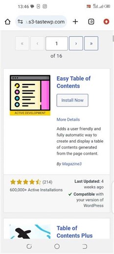 Table of Contents Plus WordPress plugin - add table of contents to posts and pages
