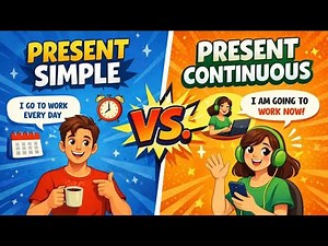 Present Simple vs. Present Continuous⏳️| Real English conversation | Fluento Podcast 🎧