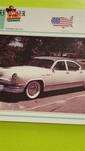 Kaiser Dragon le raffinement américain de 1953 🤟🤠 #ficheauto #automobile #autoclassiche #dragon