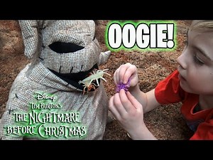 Max Feeds Oogie Boogie Bugs for Lunch! The Nightmare Before Christmas Plushies