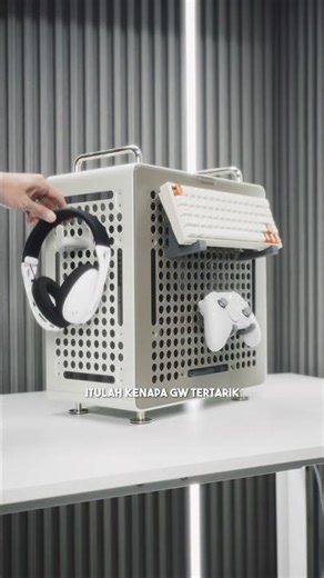 Build a PC using a case similar to IKEA SKADIS!