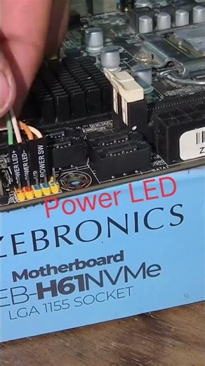 Motherboard Front Panel Header Connection Guide for Beginners #computerrepair