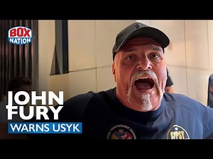 "I WILL EAT FROCH & BELLEW ALIVE!" - John Fury Goes BERSERK After Fury-Usyk Weigh-In