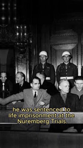 Rudolf Hess: Hitler’s Deputy Who Flew to Britain ✈️