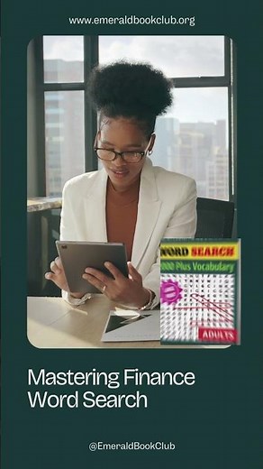 Mastering Finance Word Search Puzzle Challenge #bookclubs