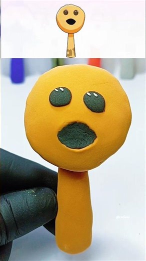 I made sprunki OC Cookie Soap with clay #sprunki #shorts #incredibox #clayart #sprunkioc #usa