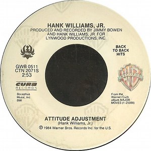 Hank Williams Jr. - Attitude Adjustment / All My Rowdy Friends Are Coming Over Tonight