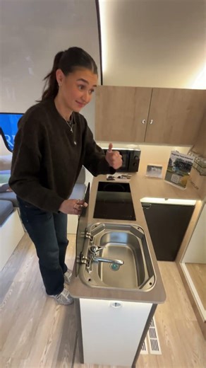 This Caravan Expands When You Park It 🤯 | Beauer 3X #caravantour #beauer #smallcaravan