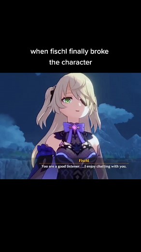 Fischl Breaks Character in Genshin Impact Video