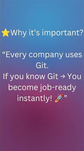 Git for Beginners in 30 Seconds! 🔥 #git #devops #cloud #ytshorts #programming