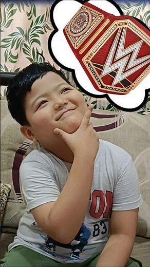 WWE Championship Belts for Kids | DIY | Funny Video #littlewonders