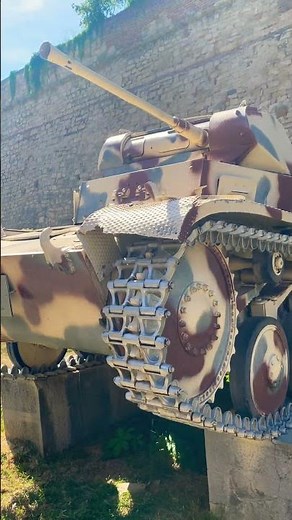 German WW2 Light Tank – Panzer II C 🪖🔥 #History #Shorts #Military #WarMachines #WorldWar2