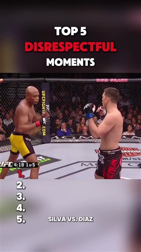 Top 5 Disrespectful Moments in MMA