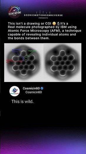 Scientists Actually Photographed a Molecule 🤯🔬