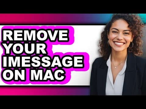 How to Remove Your Imessage on Mac (full Guide)