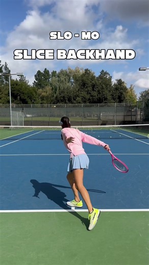 7 backhands in slow motion per your request🫶🏻#tennis #backhand #slowmo #slowmotion #tennistutorial