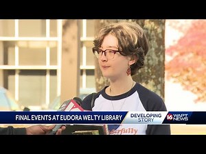 Book sale precedes demolition of Eudora Welty Library