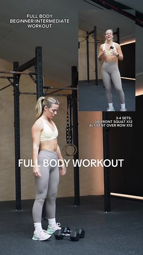 Full Body Dumbbell Workouts for Beginners | Gym Exercises