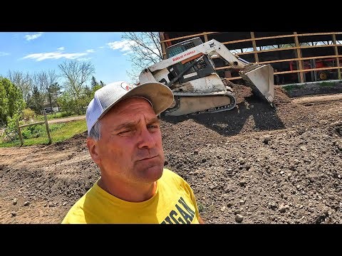 Starting the Pole Barn Addition