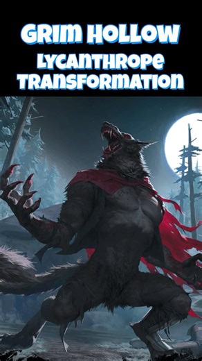 #dnd Lycanthrope Transformation - Stage 4 - Savage Instincts