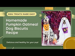 Easy Pumpkin Dog Biscuits You Can Make Today!