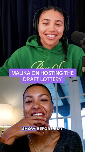 Malika Andrews Discusses WNBA Draft Lottery Hosting Experience